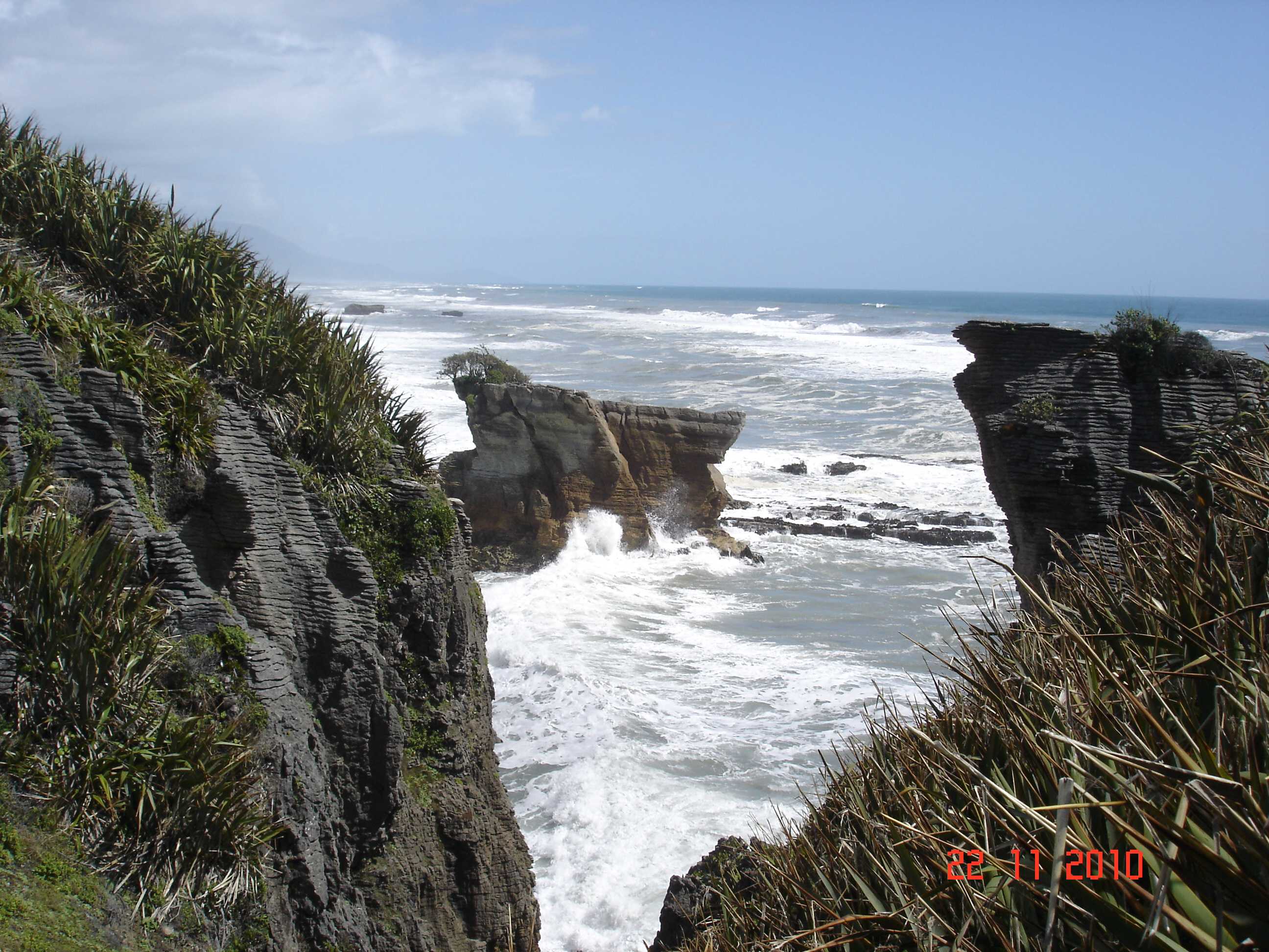 Punakaiki Pancake Rocks Blowholes-4