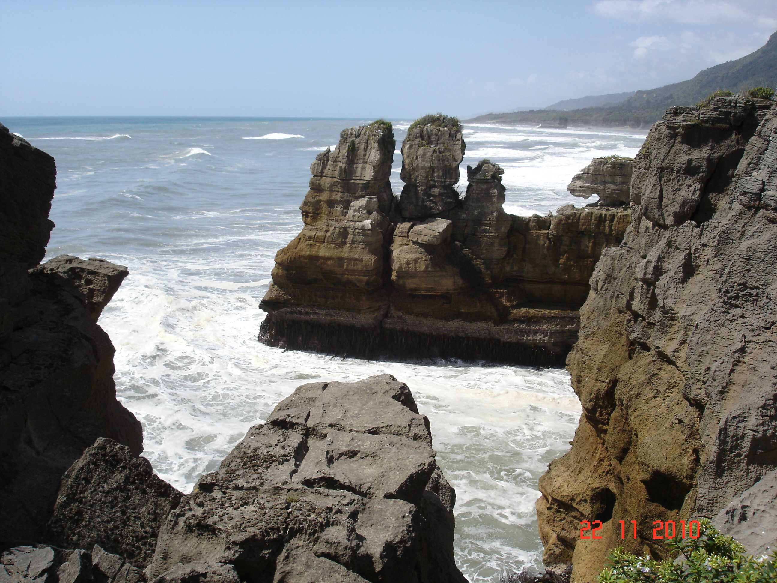 Punakaiki Pancake Rocks Blowholes-18